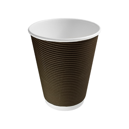 Стакан гофрированный WAVE 400 мл (25/500)