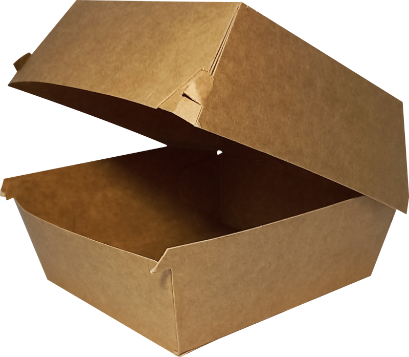 Упаковка для бургеру KRAFT 95*95*75 мм, 90/540