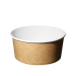 Cалатник 750 мл крафт/белый / 145 мм  (50/400)