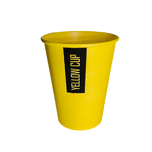 Стакан Yellow одношаровий 400 мл (50/1000)