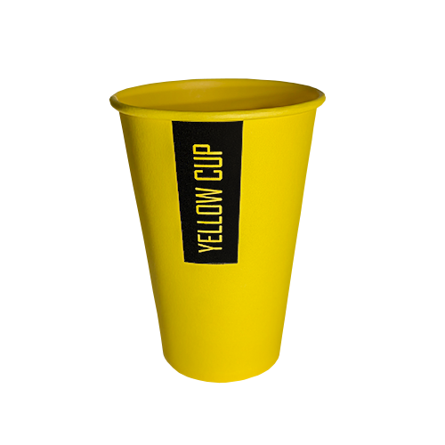 Стакан Yellow одношаровий 500 мл (50/1000)