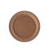Тарелка KRAFT круглая 18 см  с ламинацией