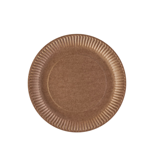 Тарілка KRAFT кругла 18 см  з ламінацією