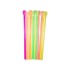 Трубочка-лопатка 6мм/21см, кольорова
